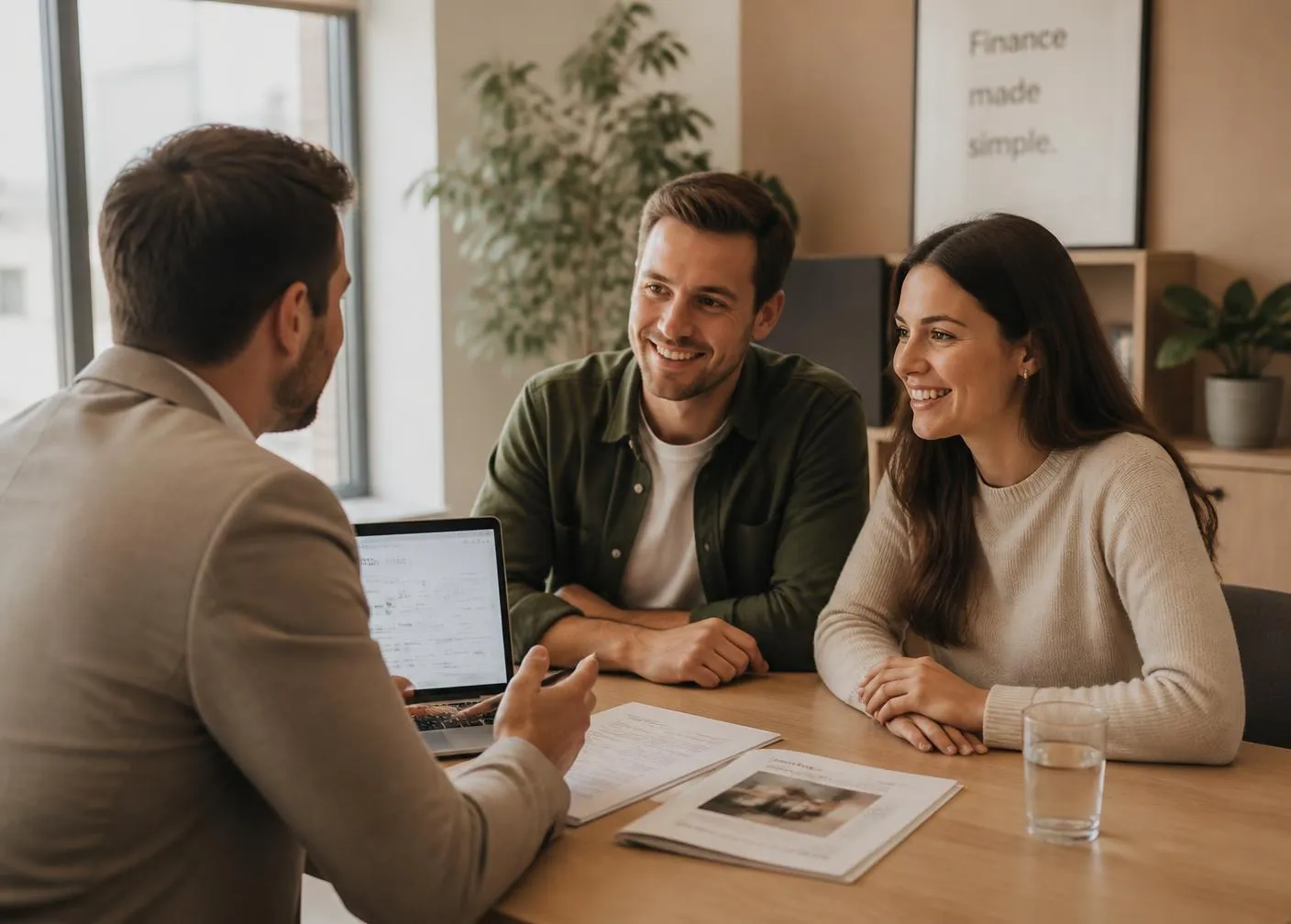 Joel Cross consulting with clients